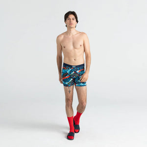 Saxx - Vibe Boxer Brief : Blue Pop Jungle