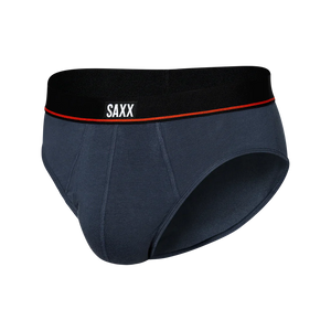 Saxx - Non-Strop Stretch Cotton Classique Brief : Deep Navy