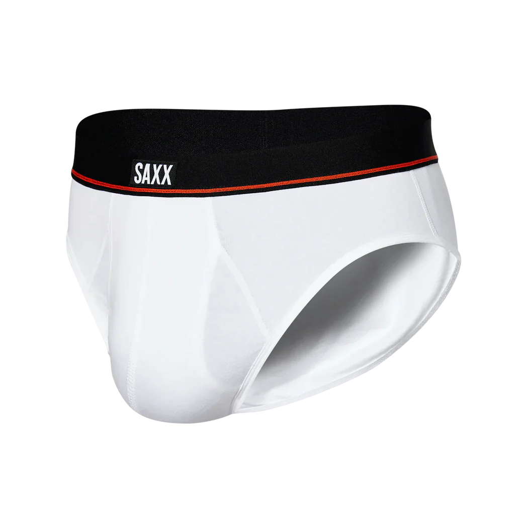 Saxx - Non-Strop Stretch Cotton Classique Brief : White