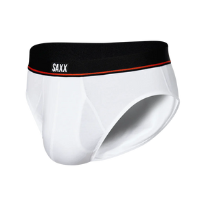 Saxx - Non-Strop Stretch Cotton Classique Brief : White
