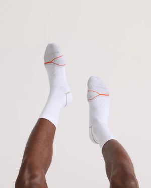 Pair of White Foot Hold Stockings