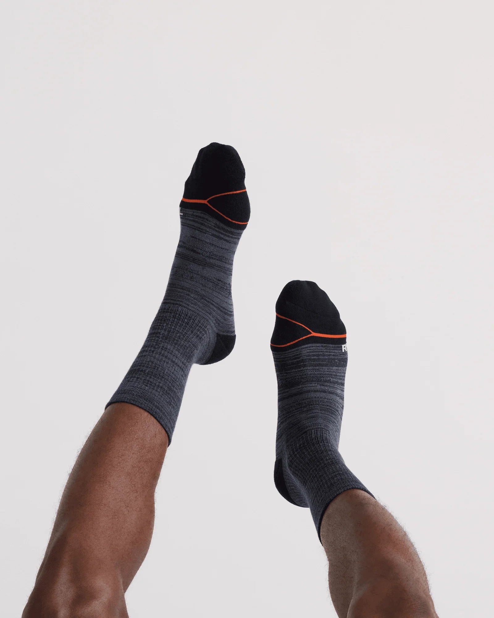 Paire de bas Good Form NOIR/RAYURE GRIS