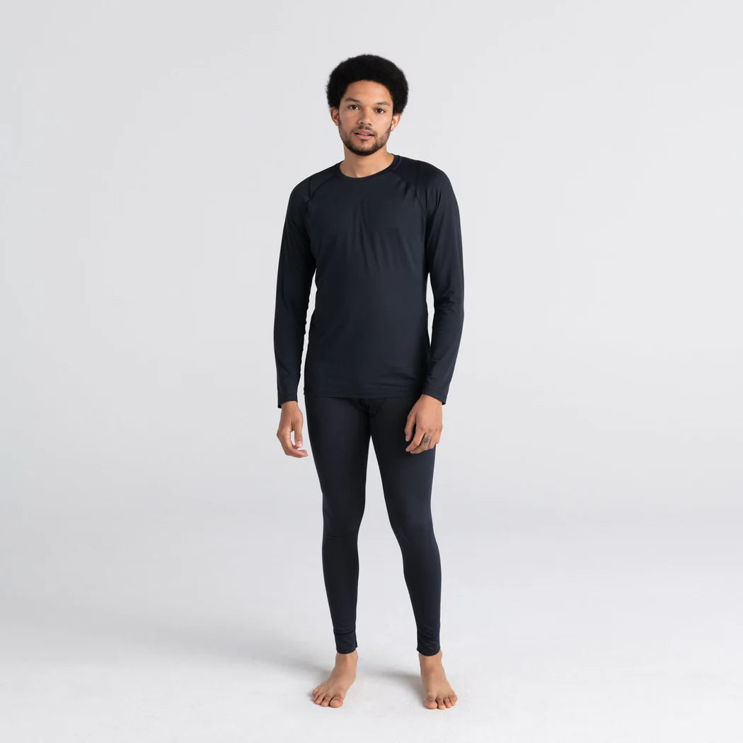 Saxx - Quest Long Sleeve : Black