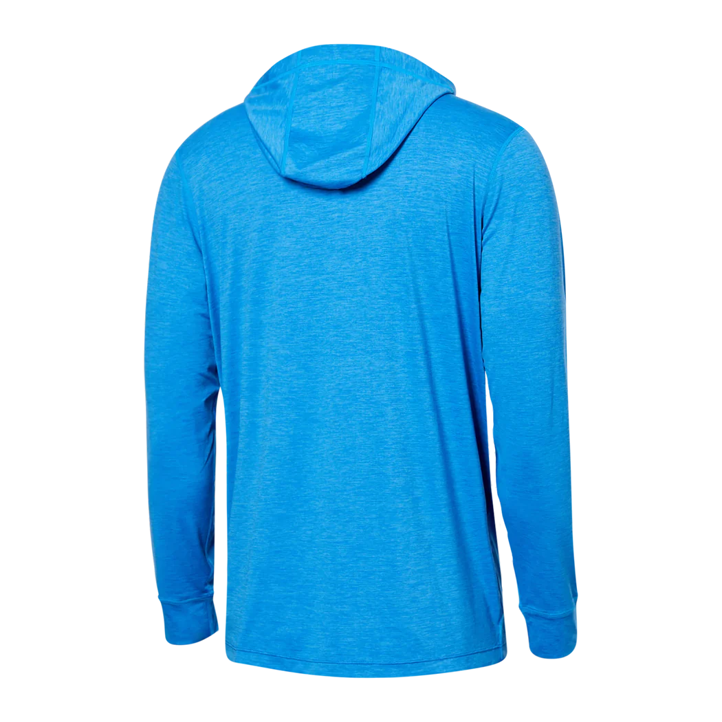 Saxx - Droptemp™ All Day Cooling Hoodie : Racer Blue Heather