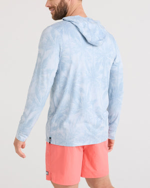 Saxx - Droptemp™ All Day Cooling Hoodie : Racer Blue Heather