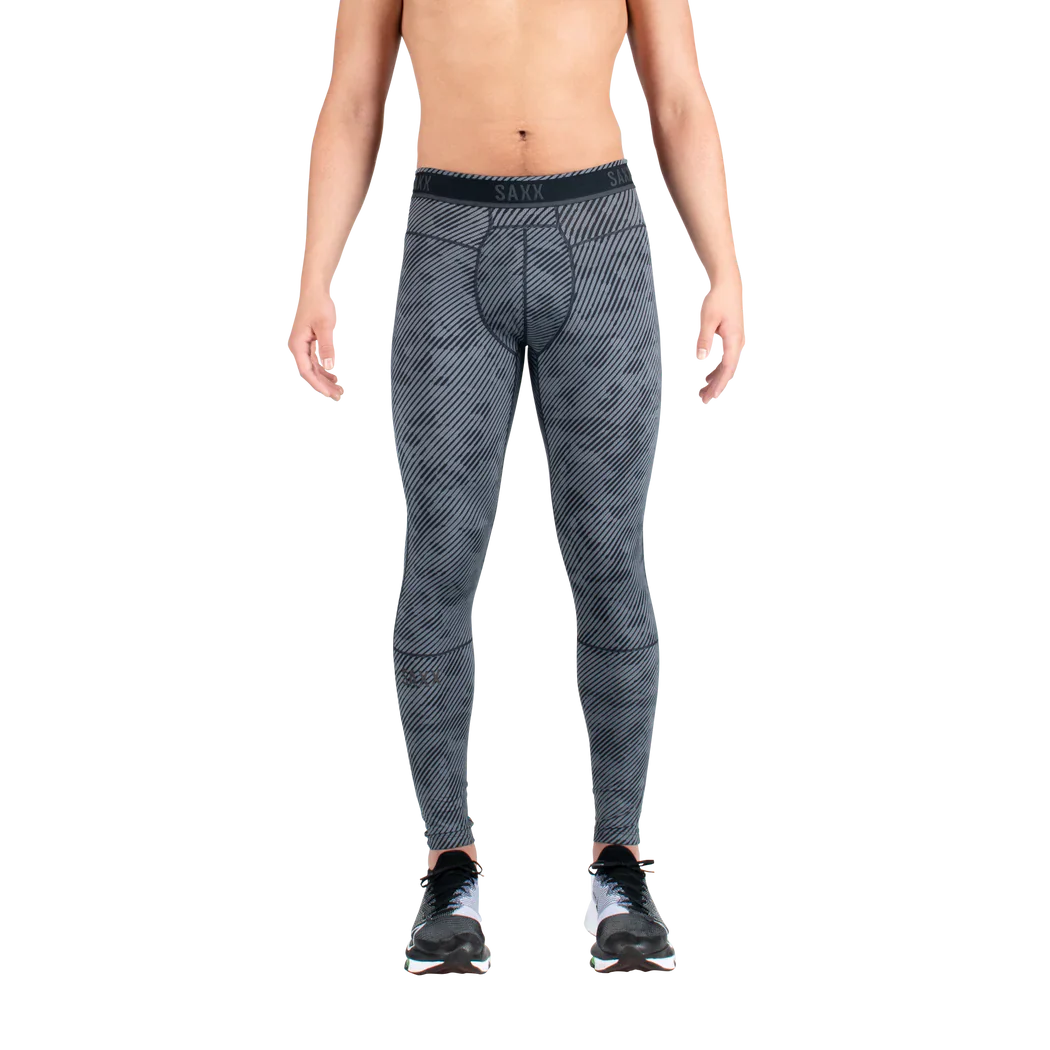 Kinetic Light-compression Mesh Tights : Optic Camo-Black