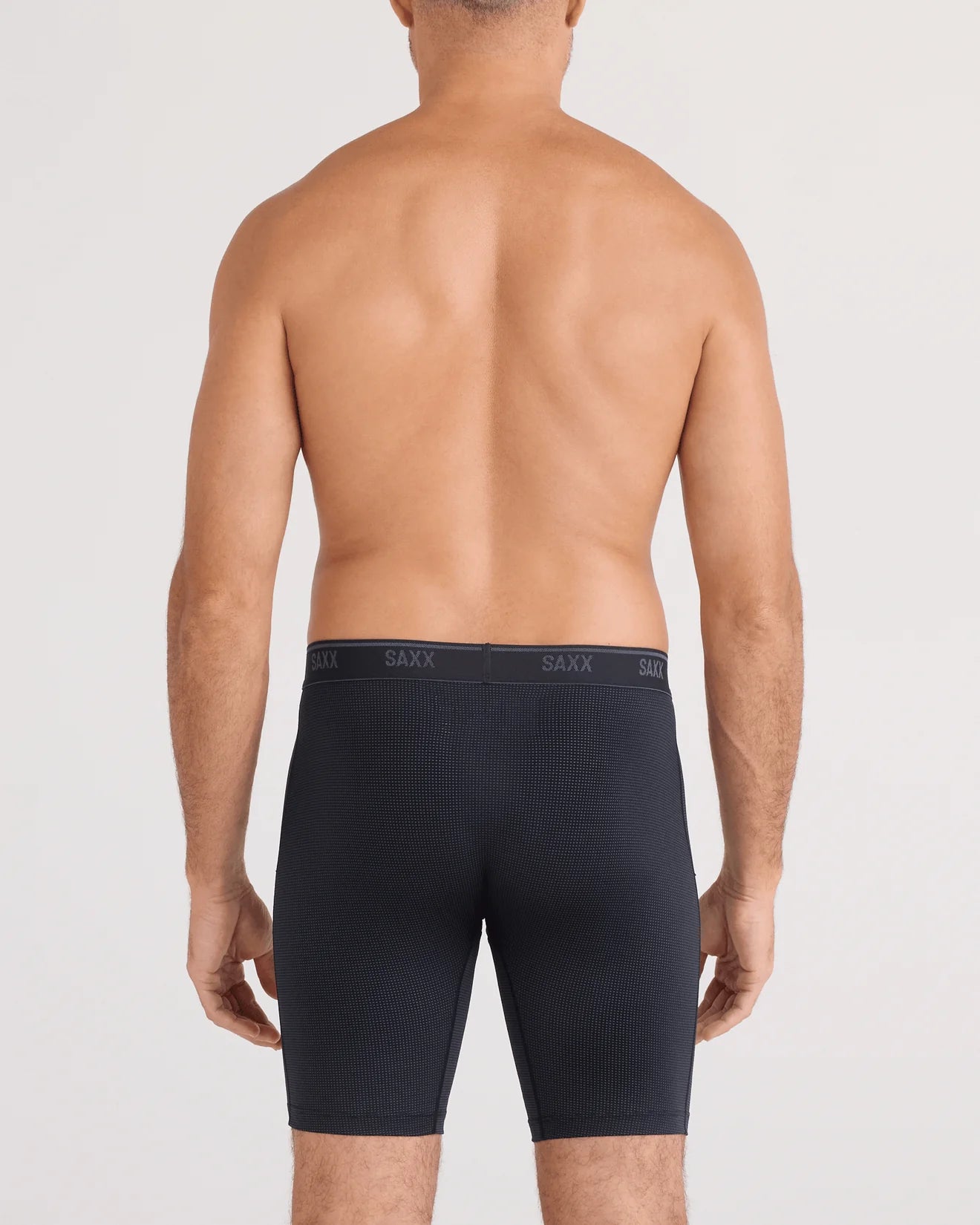 Pack of 2 Droptemp Cotton Boxers DARK INK/BLACK
