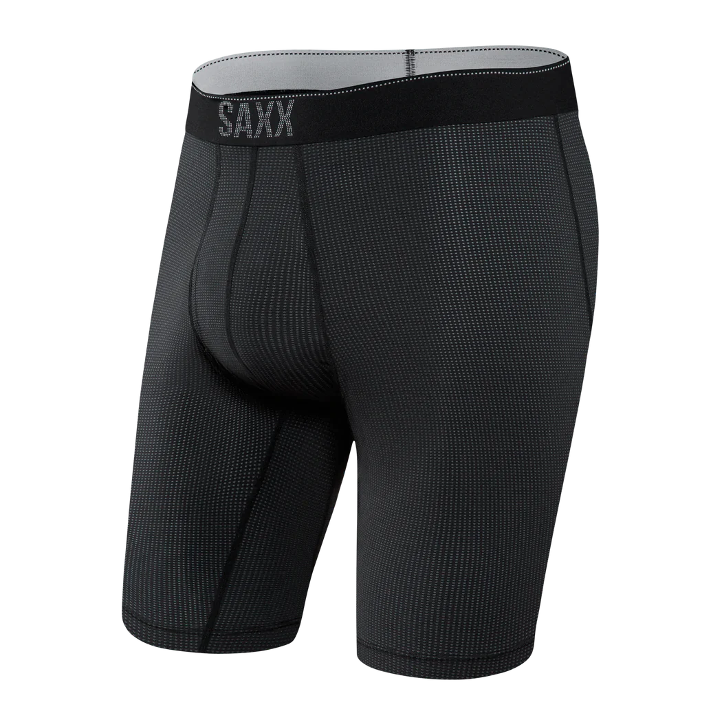 Saxx - Quest Quick Dry Mesh Long Leg : Black