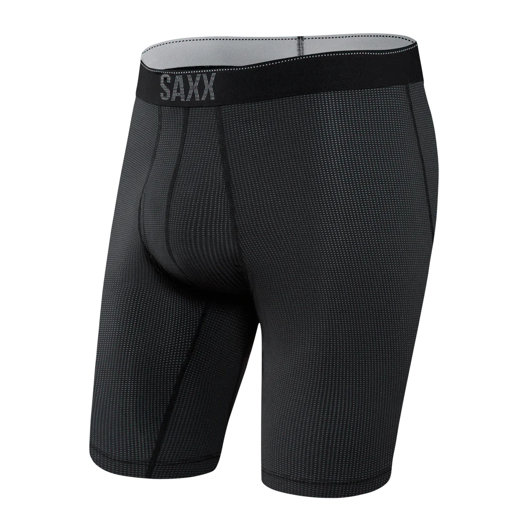 Boxer Long Quest Quick Dry Mesh Black