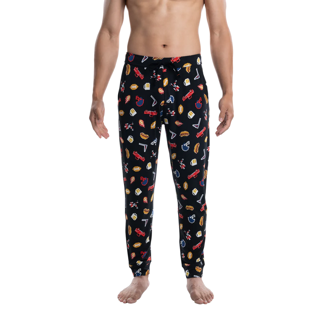 Saxx - Snooze Pants : Football Gamer - Black 