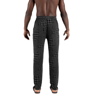 Saxx - 22ND Century Silk Pajama Pants : Dogstooth Camo-Black