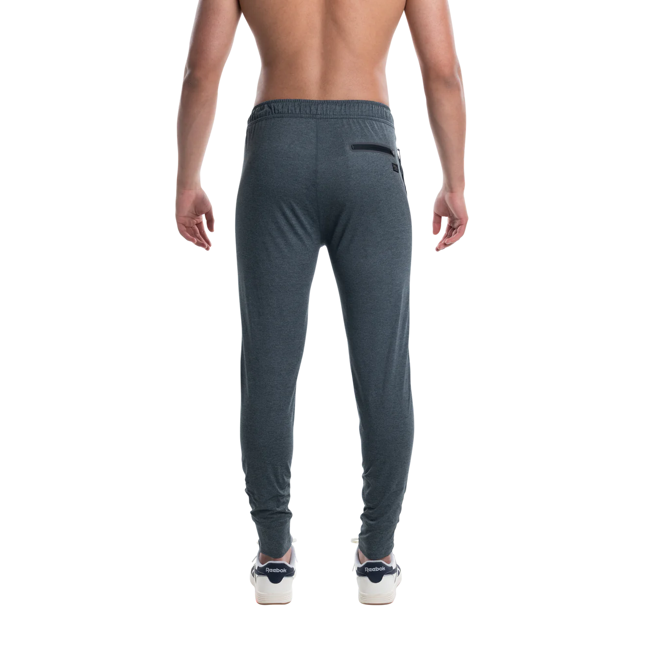 Pantalon jogging Peakdaze performant en maille douce TURBULENCE HEATHER