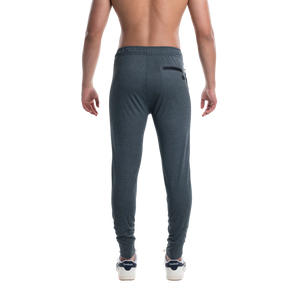 Pantalon jogging Peakdaze performant en maille douce TURBULENCE HEATHER