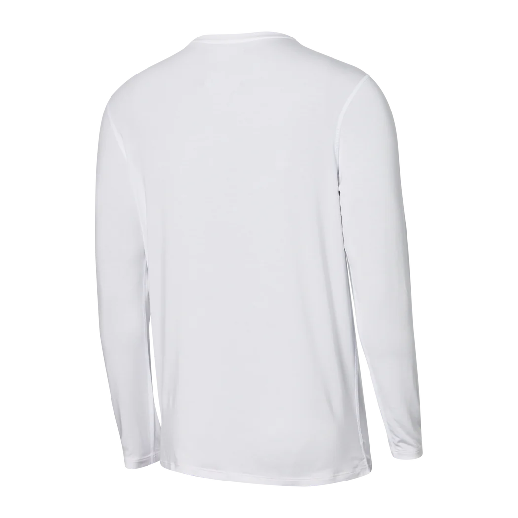 T-shirt manches longues avec poche Saxx SLEEPWALKER Blanc