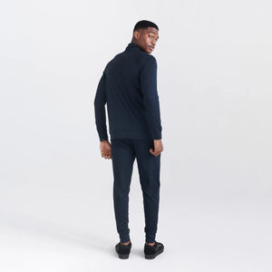Pantalon jogging Peakdaze performant en maille douce Black