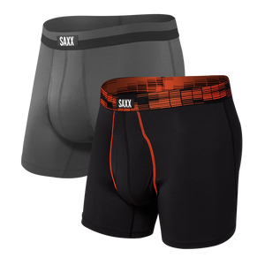 Pack de 2 boxers Sport Mesh BLACK DIGI DNA/GRAPHITE