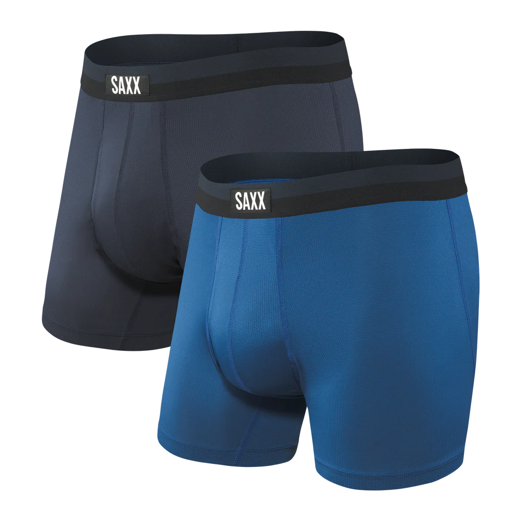 Pack de 2 boxers Sport Mesh NAVY/CITY BLUE