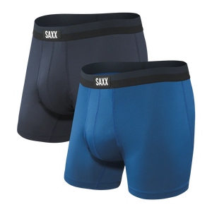 Pack de 2 boxers Sport Mesh NAVY/CITY BLUE