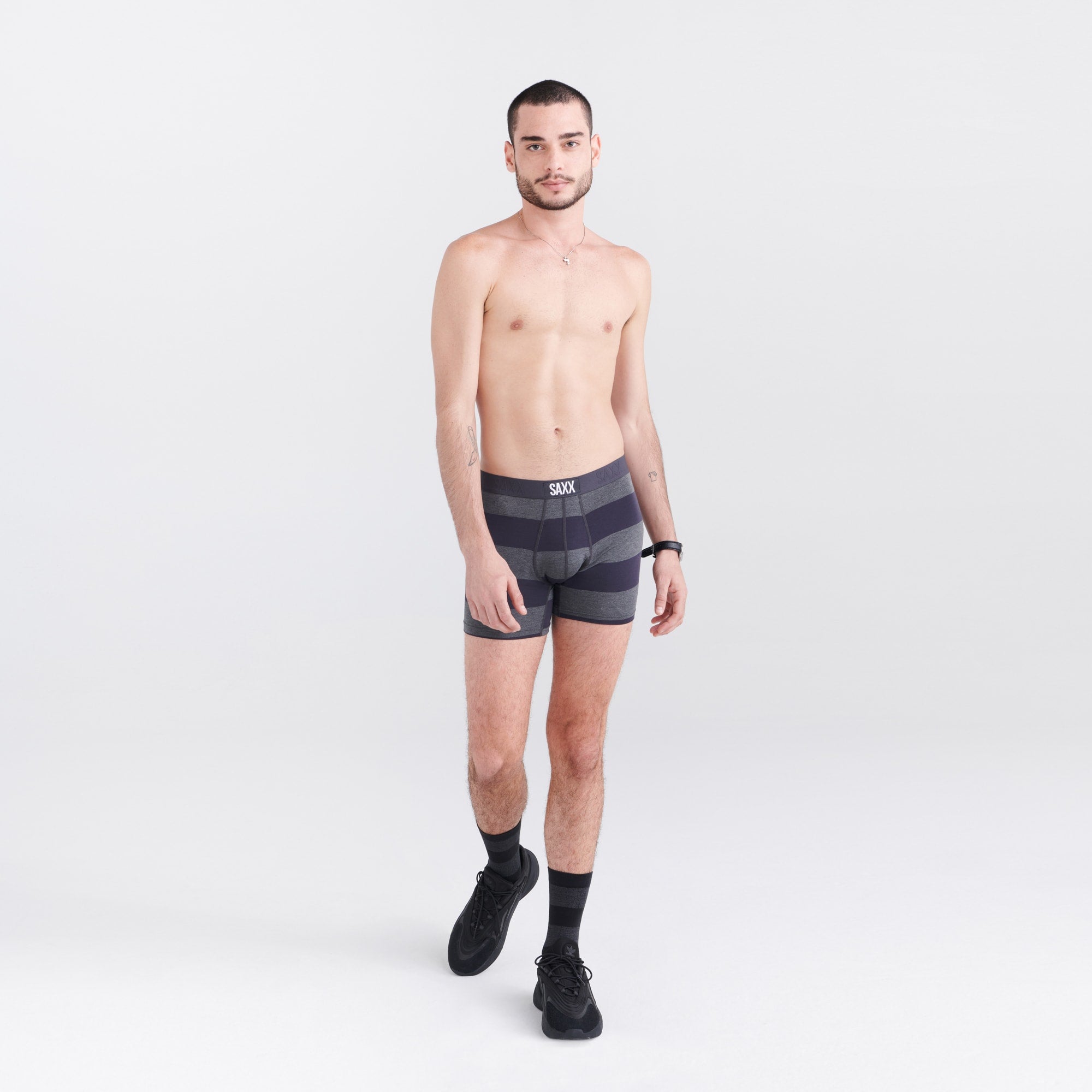 Pack de 2 boxers Vibe Graphite Ombre Rugby/Black