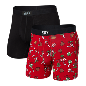 Pack de 2 boxers Vibe Kiss Off / Black