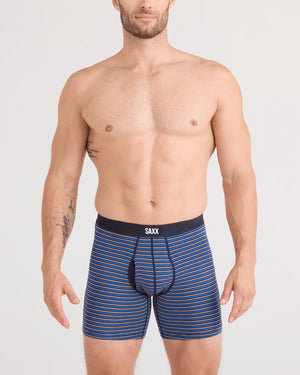 Pack de 2 boxers Vibe Xtra RAYURE FERROVIAIRE/NOIR