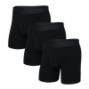 Pack of 3 DROPTEMP™ COOLING COTTON Black boxers