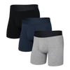 3-Pack DROPTEMP™ COOLING COTTON DARK GREY/DARK INK/BLACK Boxer Briefs