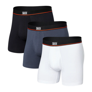 Pack de 3 boxers Non-Stop Stretch Cotton BLACK/DEEP NAVY/WHITE
