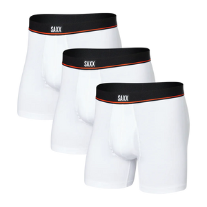 Pack de 3 boxers Non-Stop Stretch Cotton White