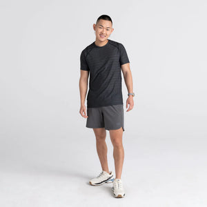 T-shirt Saxx DROPTEMP™ COOLING MESH Black Heather