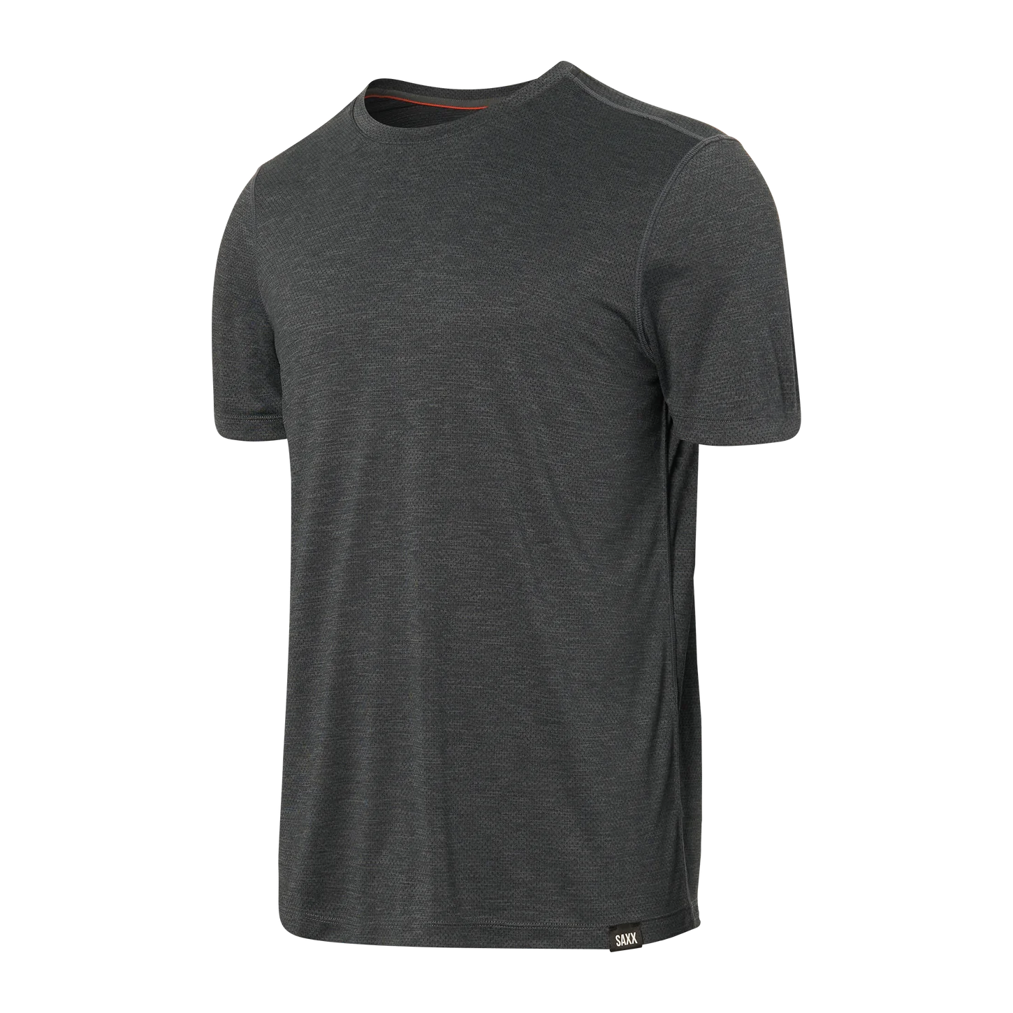 T-shirt Saxx ALL DAY AERATOR FADED BLACK HEATHER