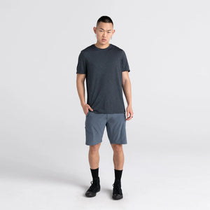 T-shirt Saxx ALL DAY AERATOR FADED BLACK HEATHER