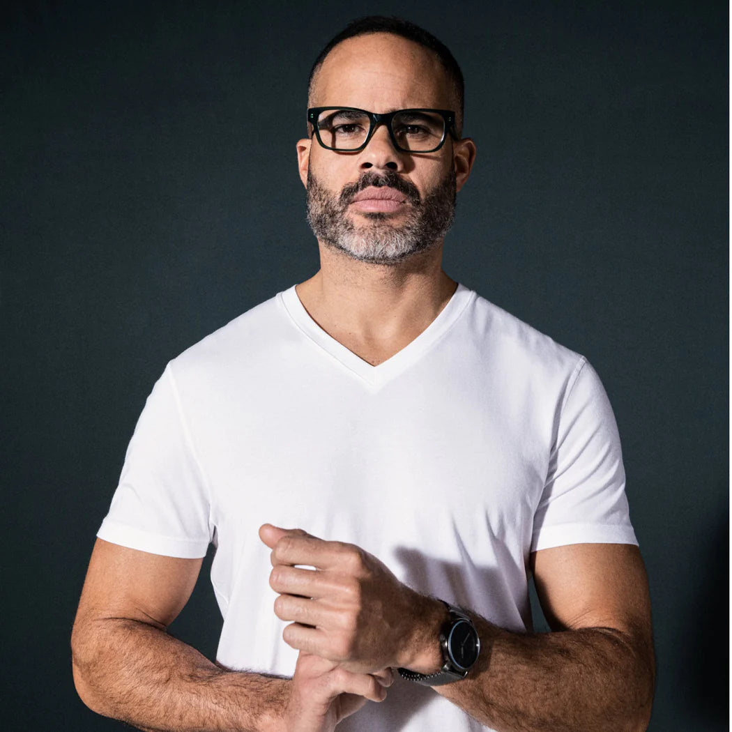 T-shirt DROPTEMP™ COOLING V-Neck White