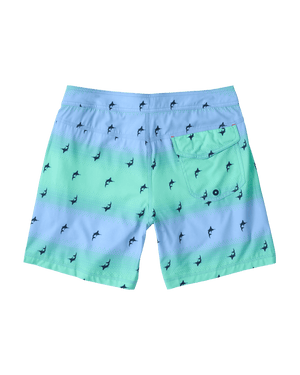 Maillot de bain Betawave 2N1 Boardie 7" OMBRÉ VOILIER-MULTICOLORE