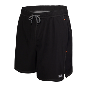 Saxx - Oh Buoy Strecth Volley 7" Swim Shorts : Black