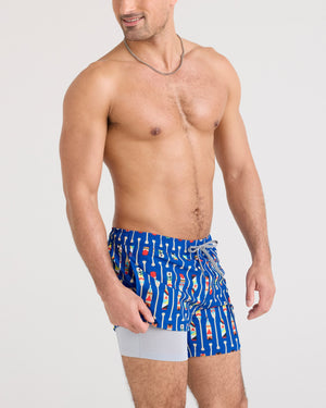 Maillot de bain Oh Buoy 2in1 VOLLEY 5" OARTIZ-BLEU