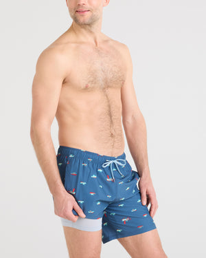 Maillot de bain Oh Buoy 2in1 VOLLEY 7" LIBÉRONS LE KRAKEN