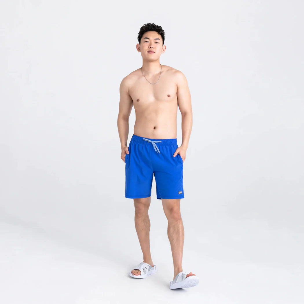 Maillot de bain Saxx Oh Buoy STRETCH VOLLEY 7" SPORT BLUE
