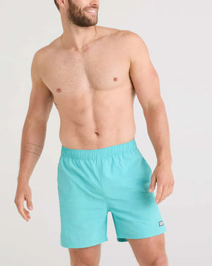 Maillot de bain GO COASTAL VOLLEY 2-EN-1 5'' TURQUOISE