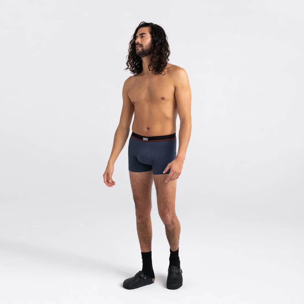 Saxx - Non-Stop Stretch Cotton Trunk : Deep Navy