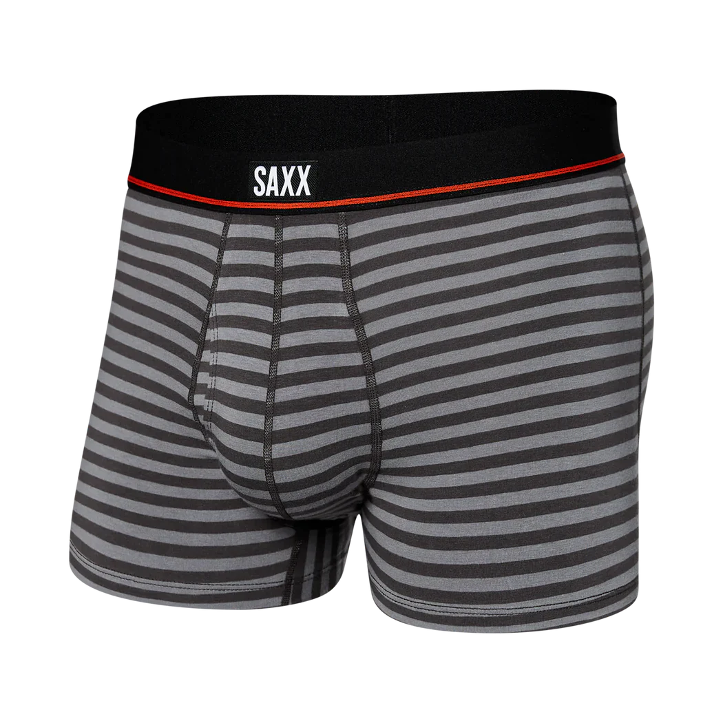 Saxx - Non-Stop Stretch Cotton Trunk : Hiker Stripe-Grey