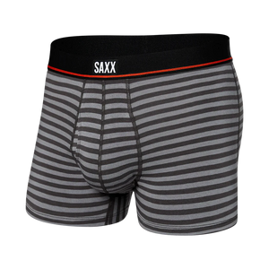 Saxx - Non-Stop Stretch Cotton Trunk : Hiker Stripe-Grey