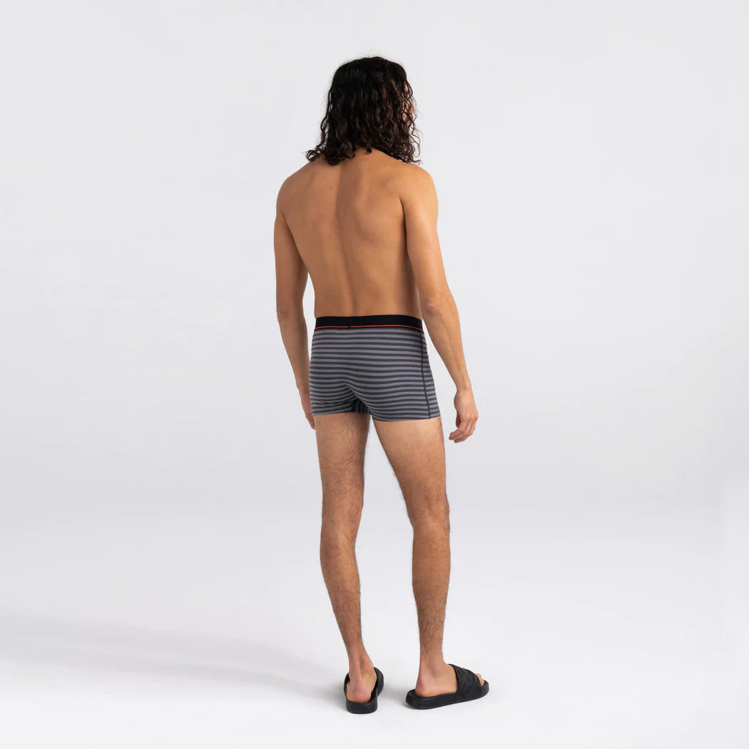 Saxx - Non-Stop Stretch Cotton Trunk : Hiker Stripe-Grey