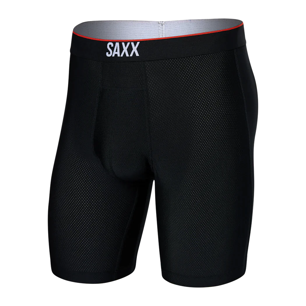 Saxx - Training Light Compression Mesh Long Leg : Black