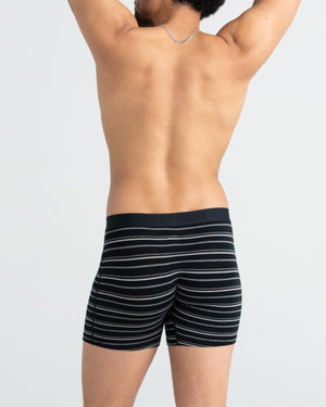 Saxx - Vibe Boxer Brief : Black Coast Stripe