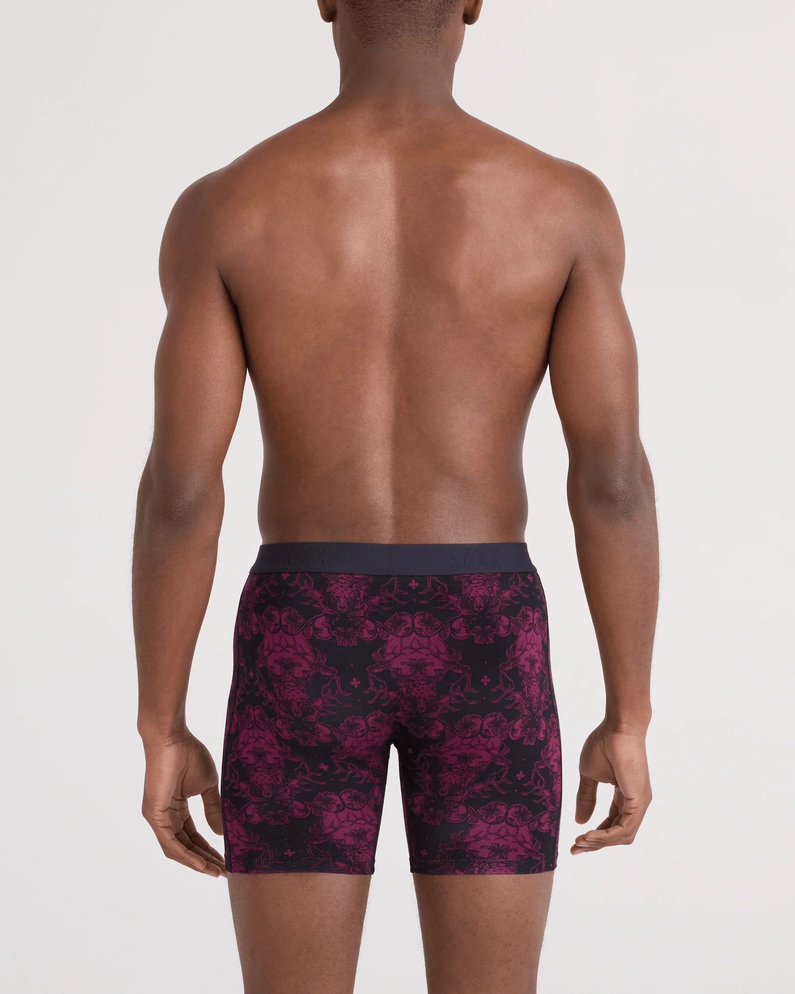 Boxer Vibe Xtra BROCADES D’OURS-MAROON