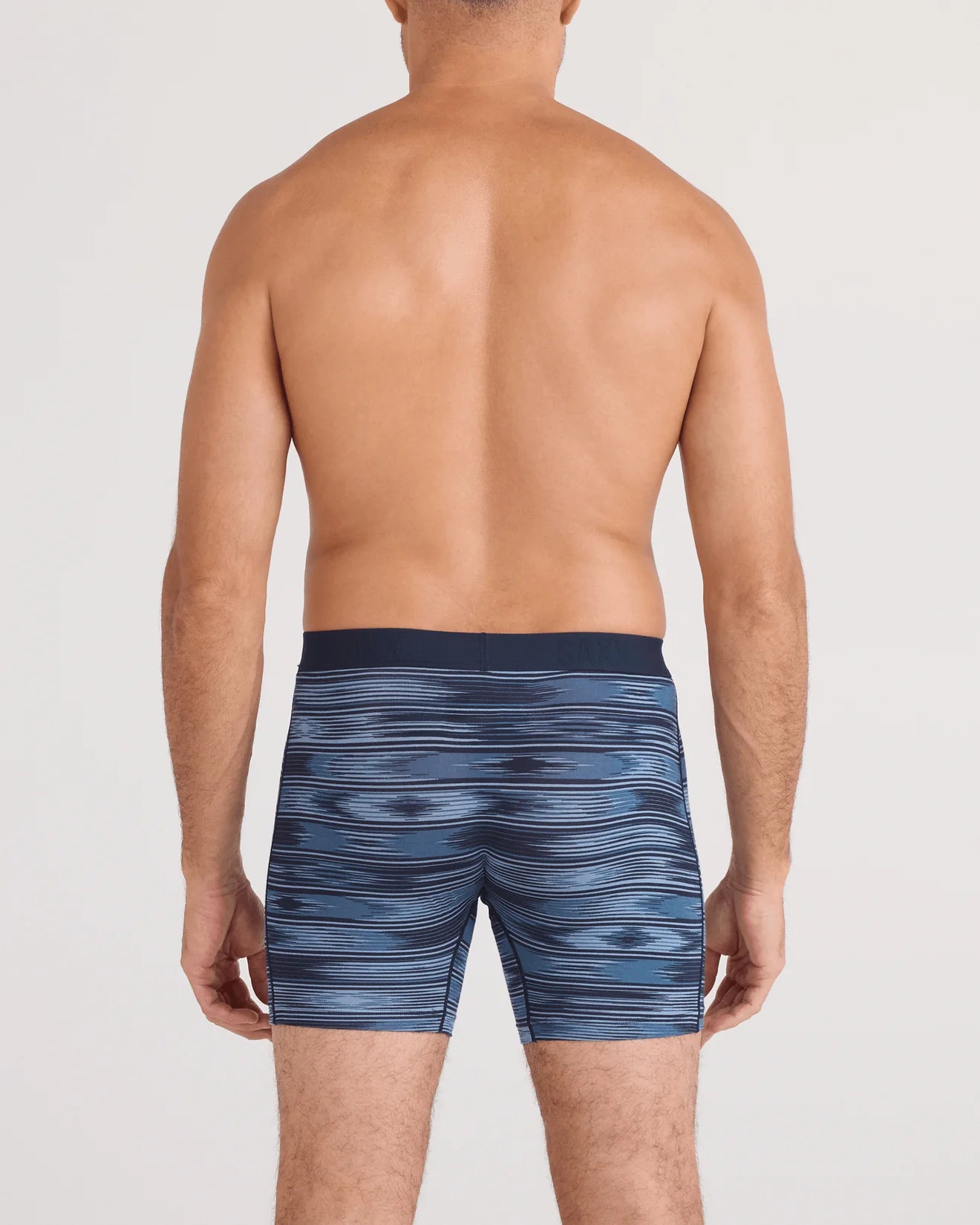 Boxer Vibe Xtra RAYURE IKAT-DENIM FONCÉ