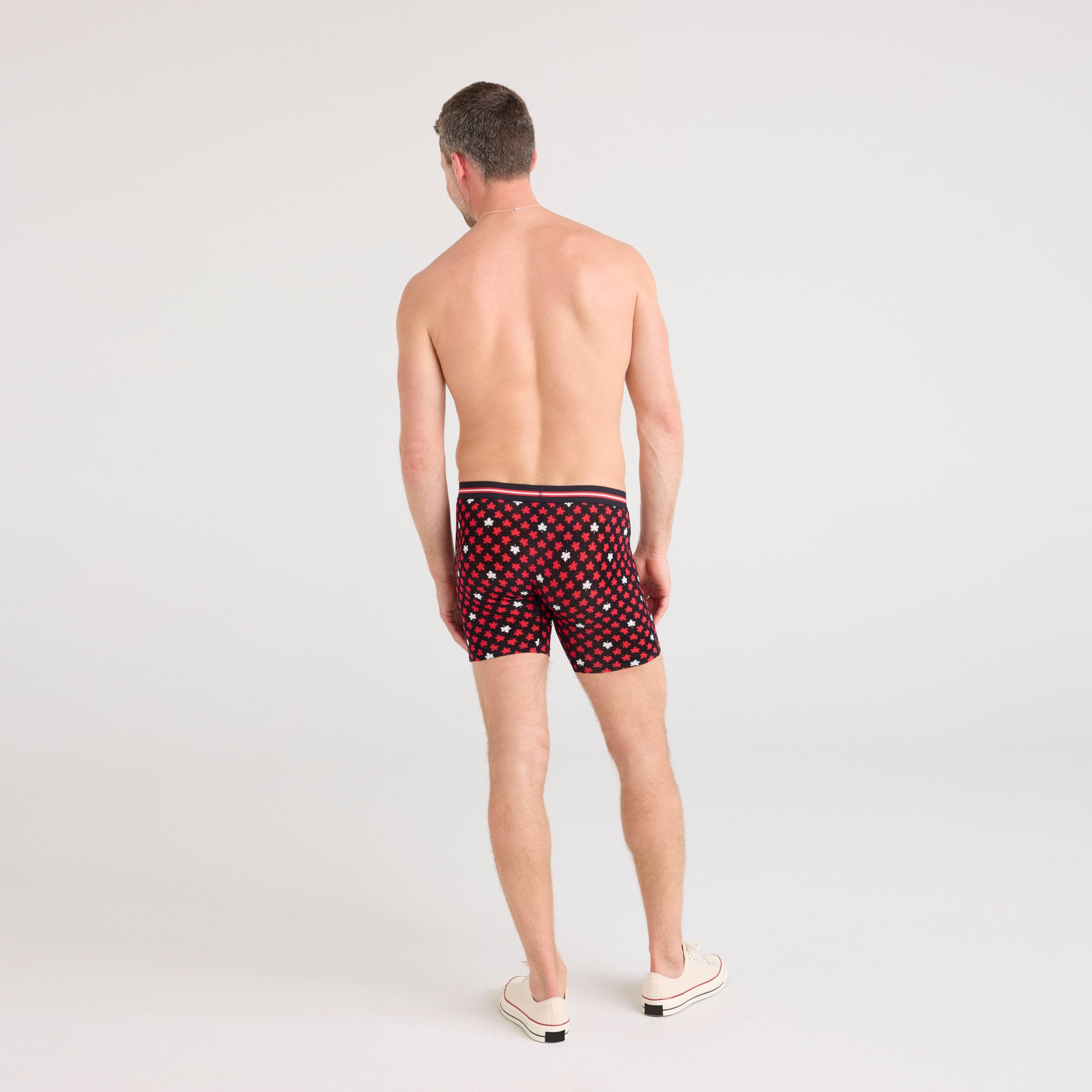 Saxx - Vibe Boxer Brief : Black Coast Stripe