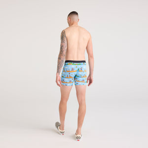 Saxx - Vibe Boxer Brief : Black Coast Stripe