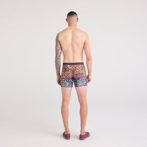 Saxx - Vibe Boxer Brief : Black Coast Stripe